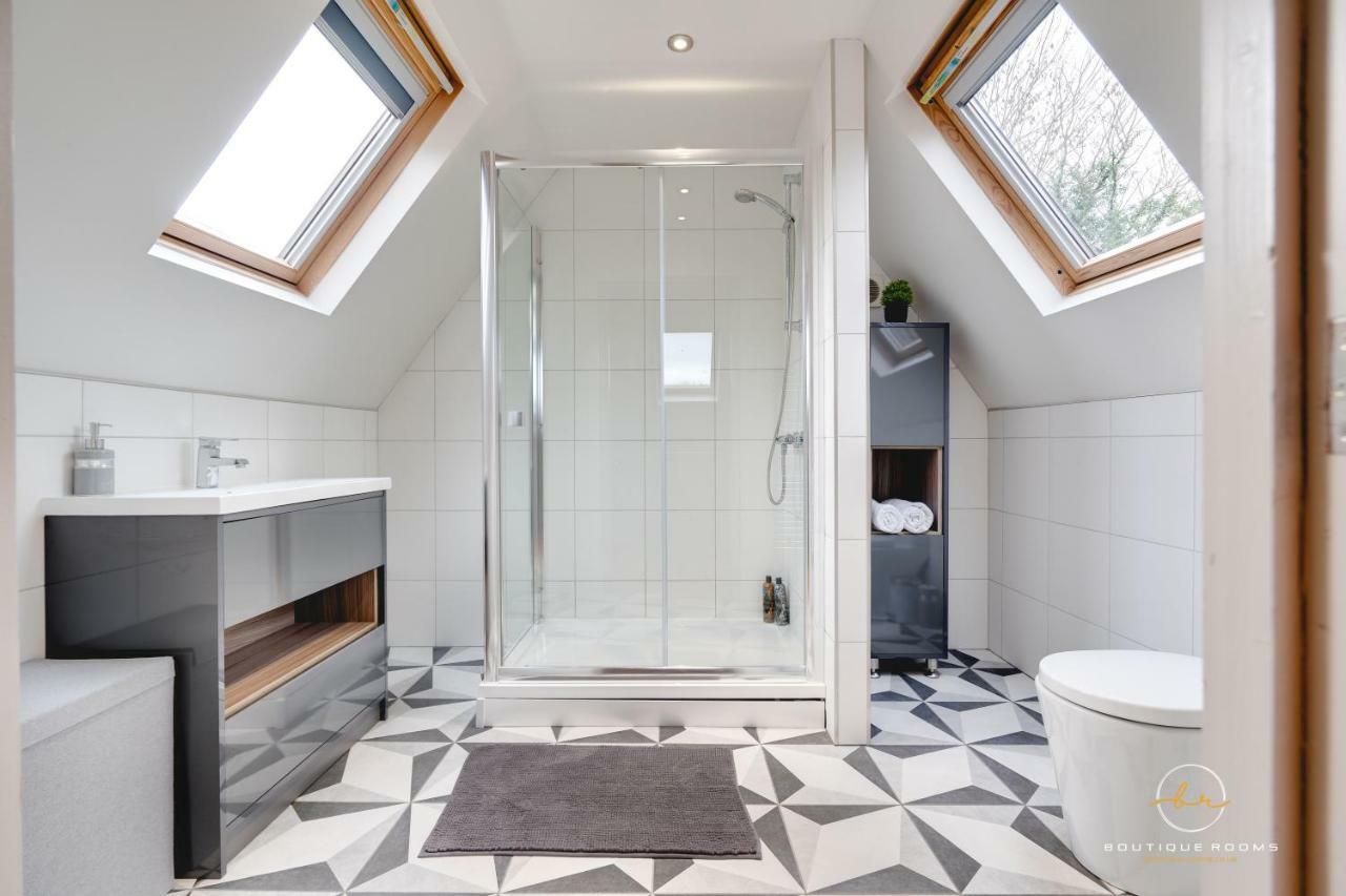 The Retreat Sauna & Hot Tub Boutique Rooms Great Paxton Kültér fotó